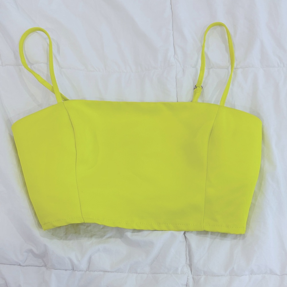 Forever 21 Neon Yellow Top